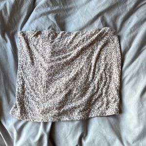 Am crop top cheetah print